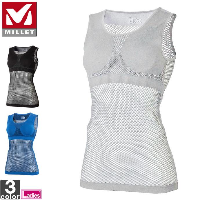 タンクトップ ミレー Millet レディース ドライナミック メッシュ タンクトップ Miv 1811 ノースリーブ 機能性インナー ゆうパケット対応 Miv スポーツショップ グラスホッパー 通販 Yahoo ショッピング