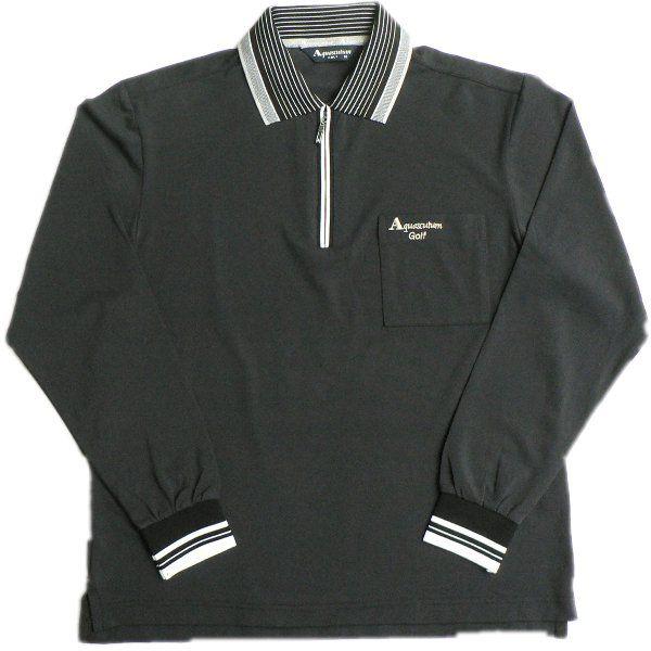 アクアスキュータム ゴルフAquascutum Golf　長袖ポロシャツ　M/L/LL｜outlet-kimura｜02