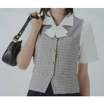 ベスト（グラデーションチェック）　Check the CHECK ネイビーカラー　１３号 | 