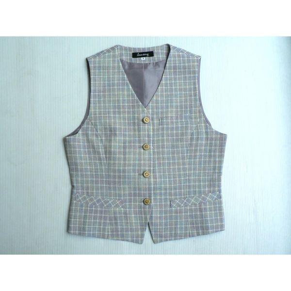 ベスト（グラデーションチェック）　Check the CHECK ネイビーカラー　１３号 |  | 02