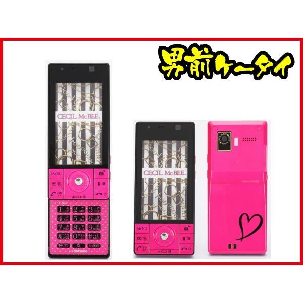 docomo F-04C CECIL McBEE 小悪魔PINK セシルマクビーコラボ