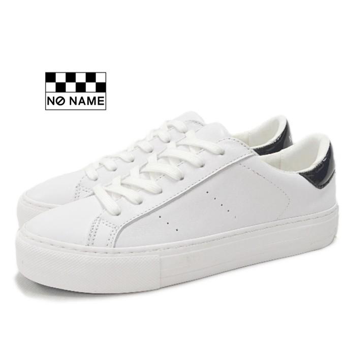No Name ノーネーム スニーカー 厚底 Arcade アルカデ ホワイト レースアップ レザー スニーカー 美脚 レディース 靴 代 30代 40代 50代 Arcade Shoebreak 通販 Yahoo ショッピング