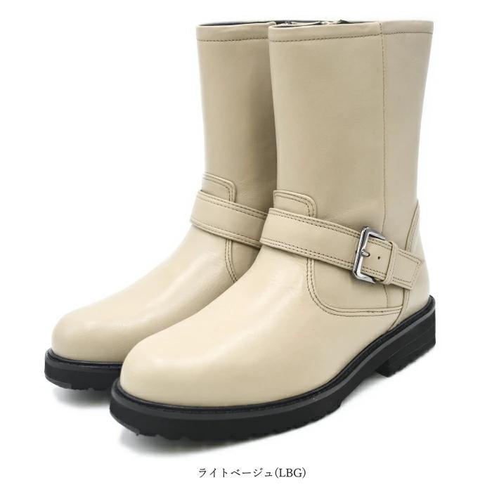 あしながおじさん エンジニアブーツ 1610037 撥水 本革 レザー