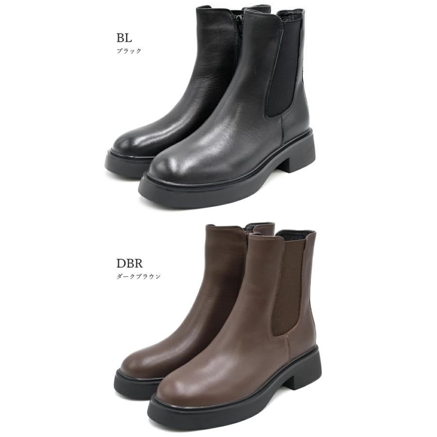 byあしながおじさん あしながおじさん サイドゴアブーツ 4810007 本革