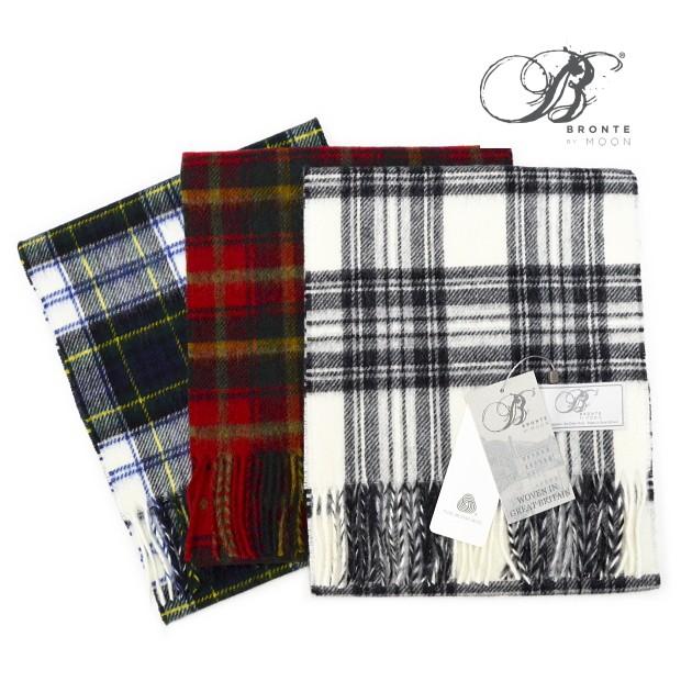 Bronte ブロンテ ウール チェック マフラー Tartan Scarf イギリス製 レディース ユニセックス マフラー 女性用 B Scarf Shoebreak 通販 Yahoo ショッピング