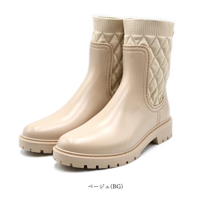 byあしながおじさん by あしながおじさん キルティング レインブーツ