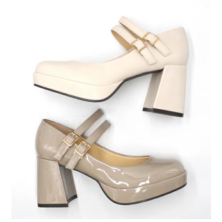 byあしながおじさん by あしながおじさん 厚底 ダブルストラップ