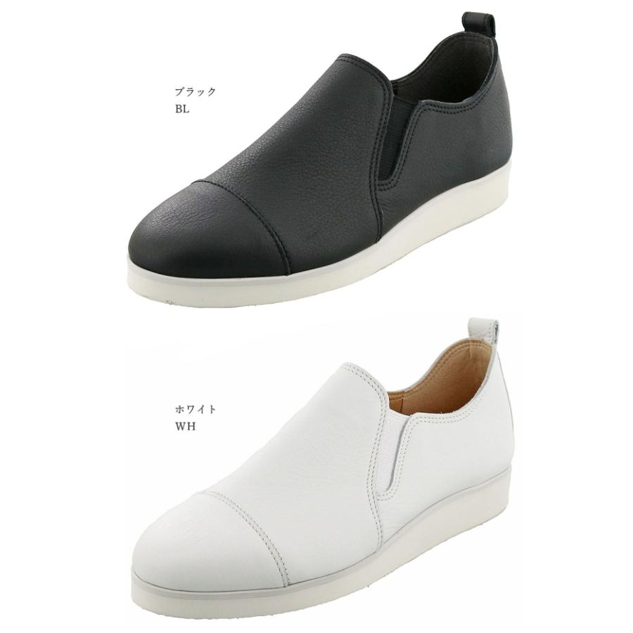 En あしながおじさん スリッポン 日本製 本革 撥水 レザー スリッポンシューズ スニーカー 黒 ホワイト レディース 靴 歩きやすい ナチュラルシューズ C Shoebreak 通販 Yahoo ショッピング