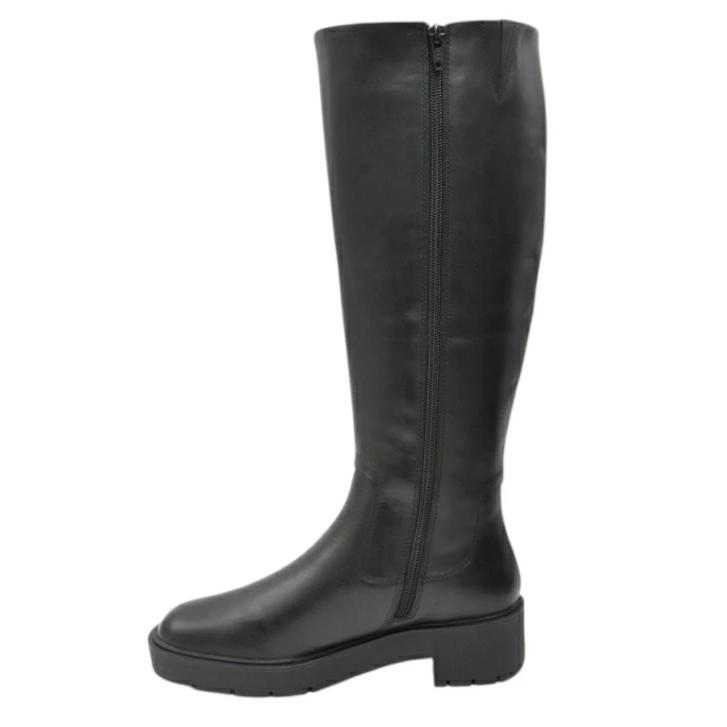 cava cava（サヴァサヴァ） 厚底 ロングブーツ 7420153 本革 レザー