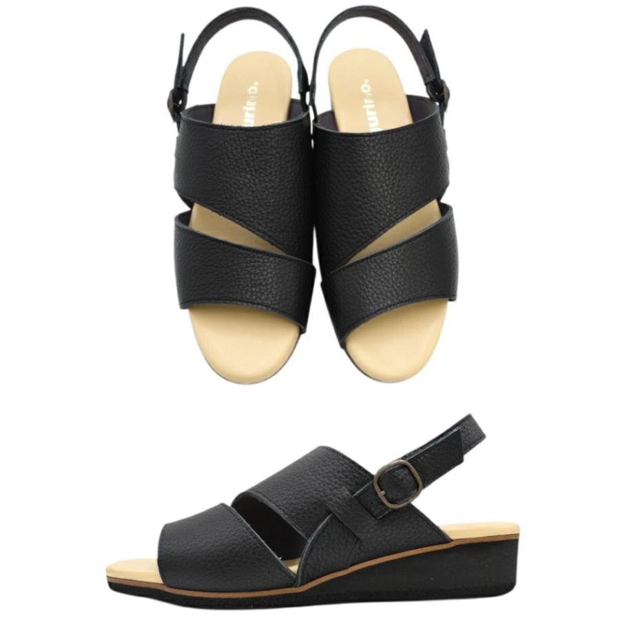 Figurino フィグリーノ バックベルトサンダル FT272 日本製 本革 軽量 3E レザー 牛革 サンダル レディース 靴 ウェッジソール Figurino フィグリーノ バックベルトサンダル FT272 日本製 本革 軽量