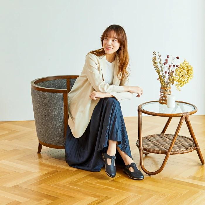 Figurino フィグリーノ Tストラップシューズ FT310 ゆったり 幅広 3E