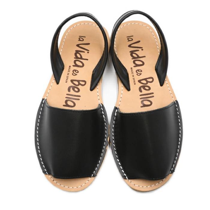 スペイン製 レザーサンダル LA VIDA ES BELLA メノルカ サンダル 本革