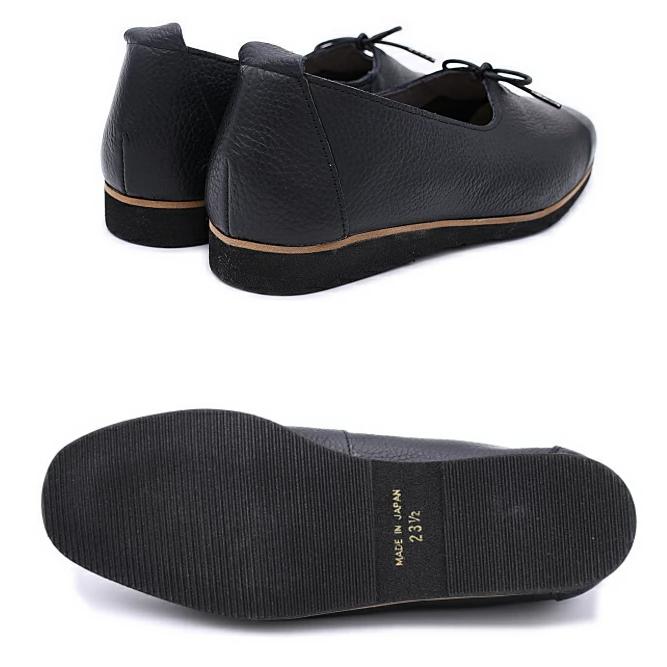 Figurino フィグリーノ リボンデザイン スリッポンシューズ SP100 日本