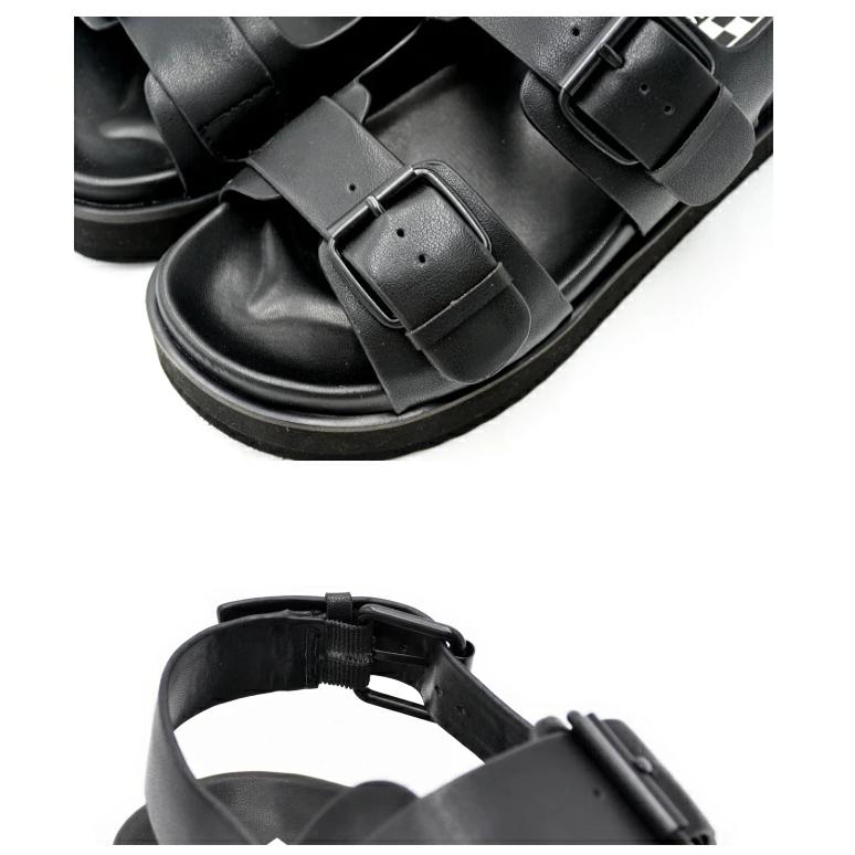 ノーネーム 厚底 サンダル SUN-31950 BLACK スポーツサンダル スポサン 