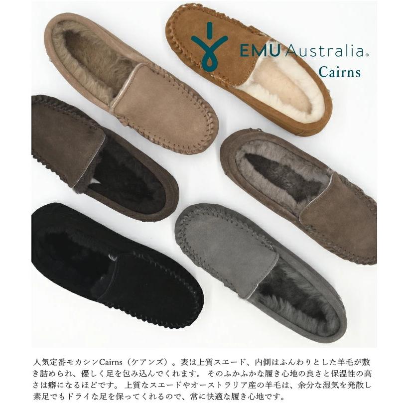 EMU Australia エミュ エミュー モカシン シープスキン Cairns EMU Australia エミュ エミュー モカシン シープスキン Cairns
