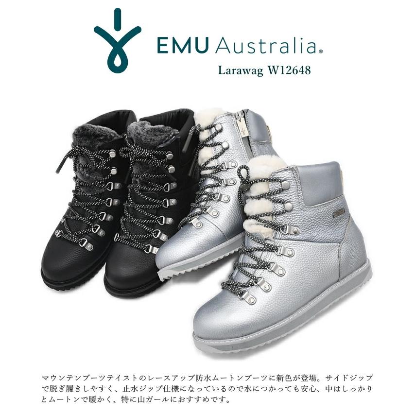EMU エミュー ムートンブーツ 防水 W12648 Larawag マウンテン EMU エミュー ムートンブーツ 防水 W12648 Larawag マウンテン