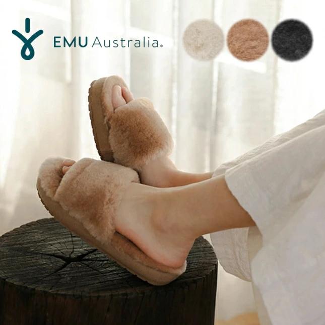 EMU Australia エミュー ファーサンダル Mckay w13088 ルームシューズ 
