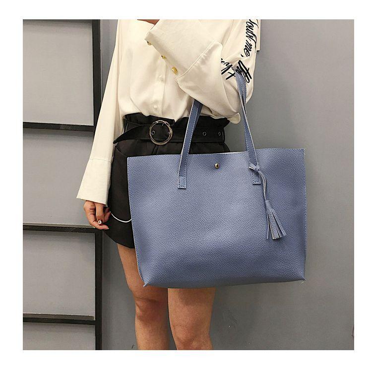 Y バッグ レディース タッセル付 トートバッグ おしゃれ シンプル 上品