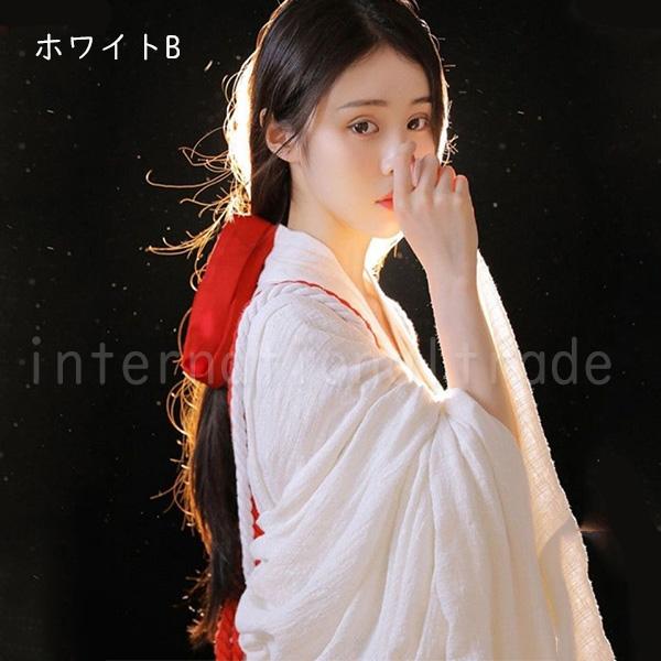Y コスプレ服 中国古代 韓国風ドレス 漢服風 衣装 レディース ロングドレス 中華風 コスチューム 撮影用 衣装 舞台衣装 ステージ衣装 ダン発表会の画像
