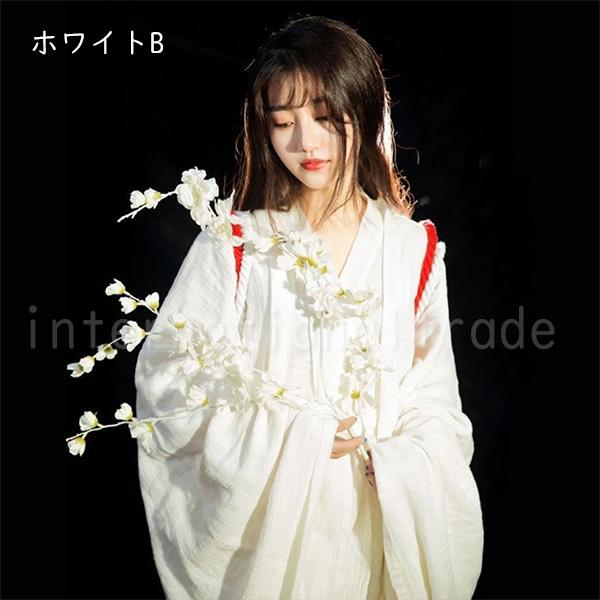 Y コスプレ服 中国古代 韓国風ドレス 漢服風 衣装 レディース ロングドレス 中華風 コスチューム 撮影用 衣装 舞台衣装 ステージ衣装 ダン発表会の画像