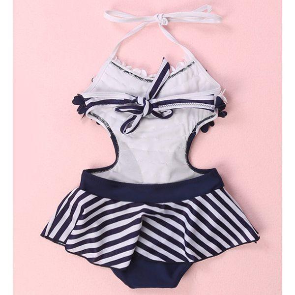 正規激安 キッズ 子供 水着 ワンピース水着 モノキニ 女の子 フリル ミニスカート フラワー ネイビー 紺色 女児 ガールズ 女子 ストライプ柄 Lサイズ 100cm 110cm W9169 Fukuoka アウトレットショップ Sakura 通販 Yahoo ショッピング 激安ブランド Www Ladislexia Net