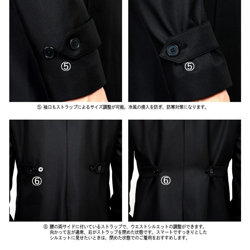 ステンカラーコート メンズ コート ビジネス ボンディング素材 無地 中綿ライナー 取り外し可能 撥水加工 ブラック グレー ダークネイビー S M L Ll 3l 体 スーツのアウトレット工場 通販 Yahoo ショッピング