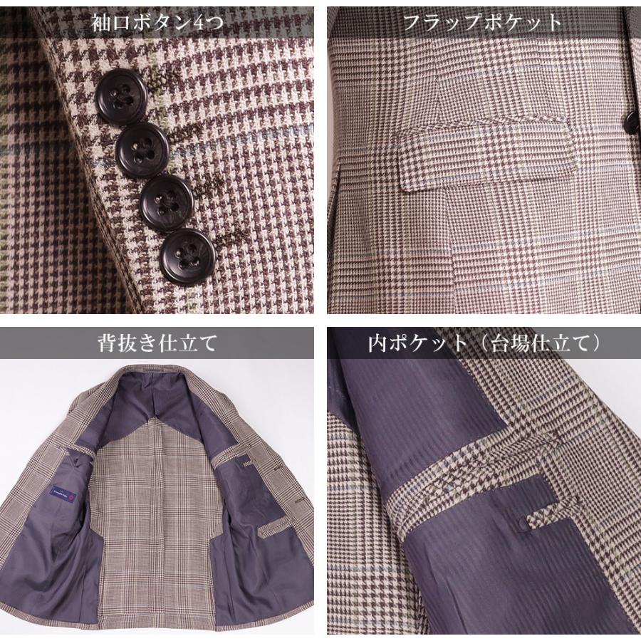 エルメネジルドゼニア ウール混 イタリア製 テーラードジャケット L-XL相当 ZEGNA（ゼニア） ジャケット メンズ エルメネジルド Ermenegildo Zegna