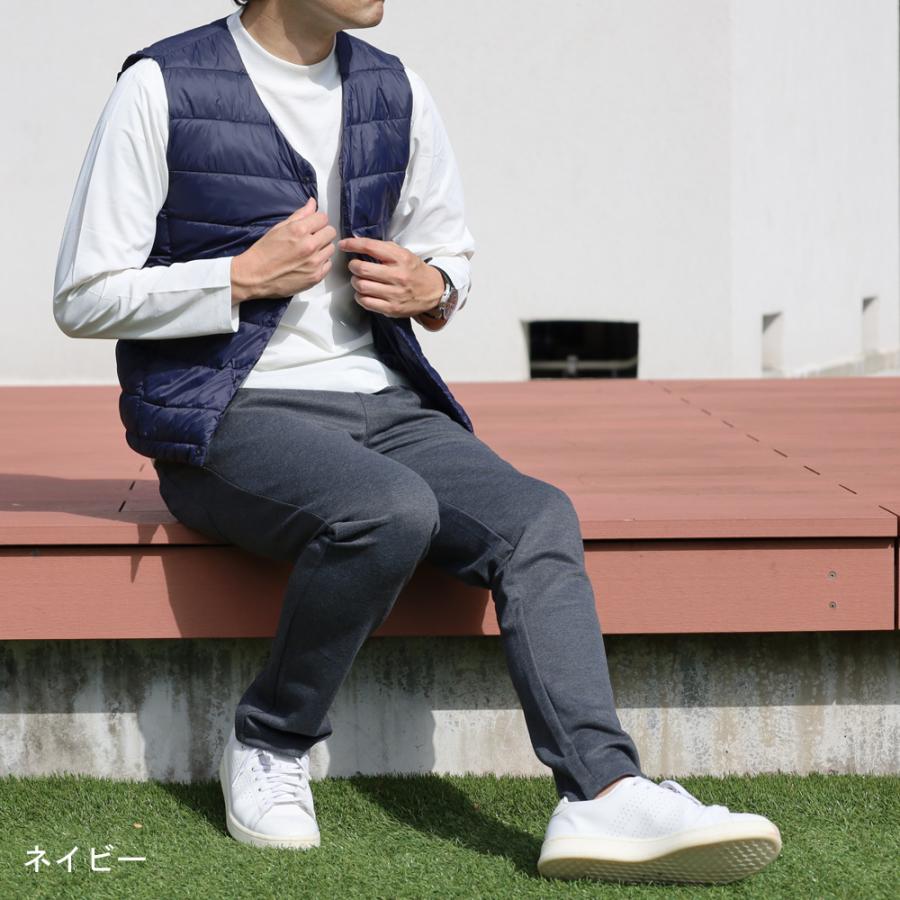 スーツのアウトレット工場 インナーダウン ベスト メンズ ダウンベスト