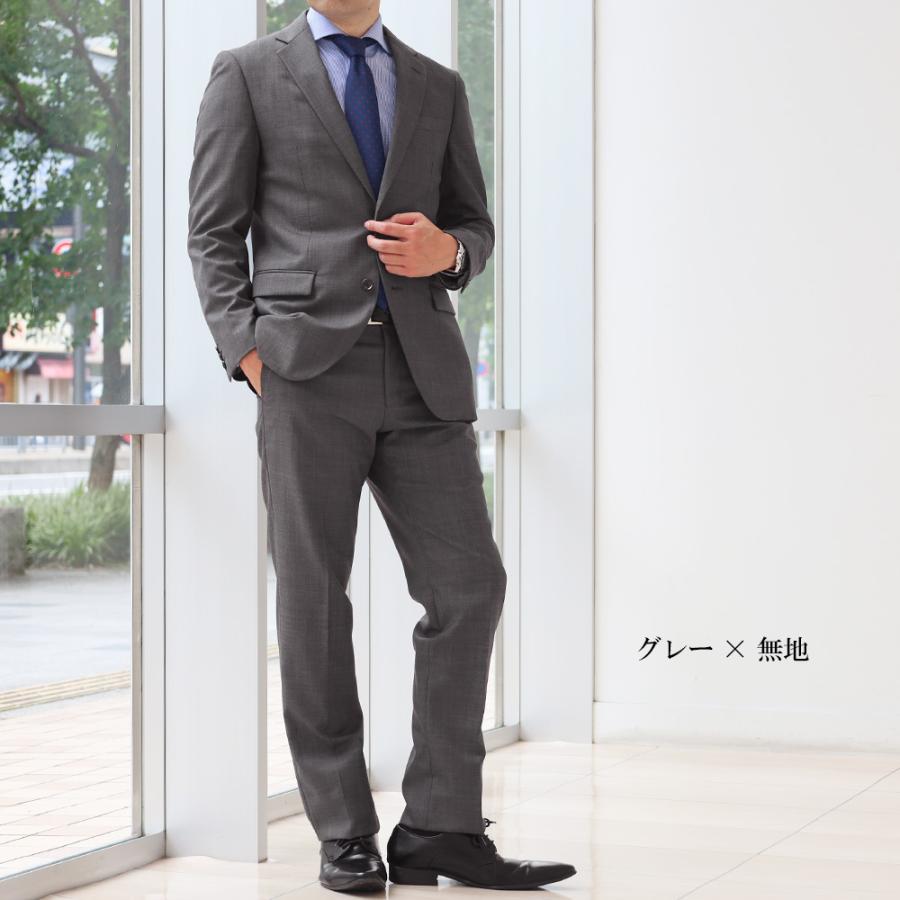 スーツのアウトレット工場 メンズスーツ ウール混 ビジネス スーツ