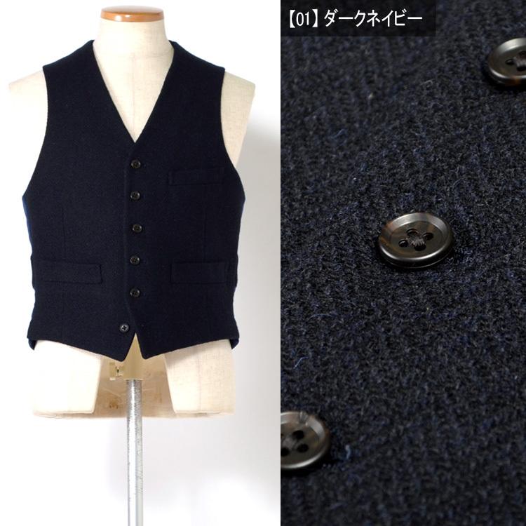 ハリスツイード ベスト ジレ 英国最高級生地ハリス ツイード使用 Wool100 Harris Tweed オッドベスト W1752 スーツのアウトレット工場 通販 Yahoo ショッピング