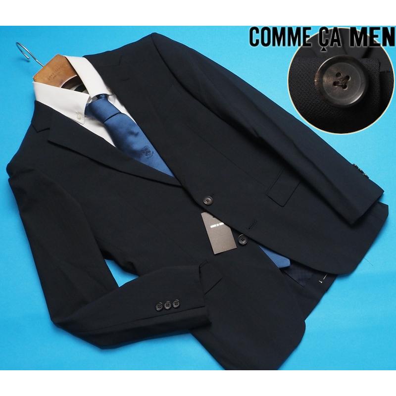 COMME CA MEN（コムサメン） 新品定価5万円 春秋 市松柄裏地 小紋 
