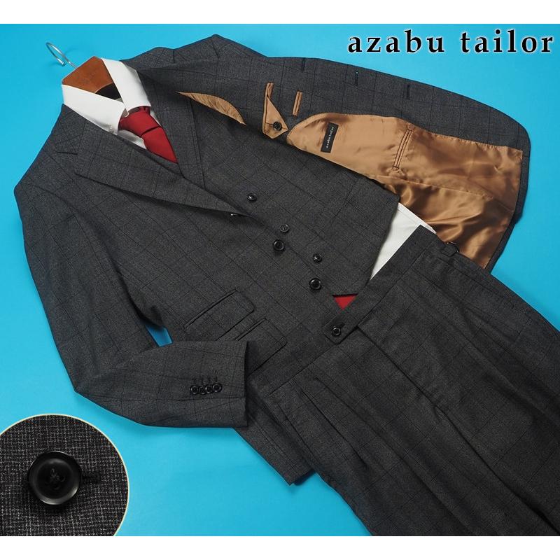 【ゴリタさん専用】麻布テーラー ドーメル（DORMEUIL） ネイビー無地 麻布テーラー 新品24.2万円 azabu tailor 秋冬『DORMEUIL ドーメル 15