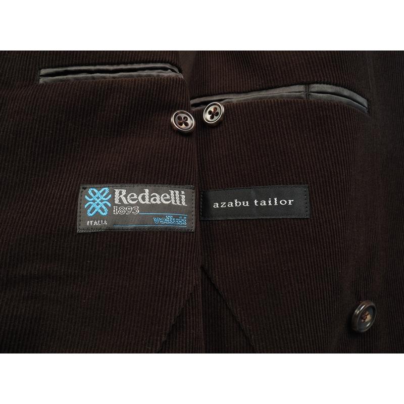 麻布テーラー 新品定価10万円 azabu tailor 日本製 秋冬『REDAELLI 