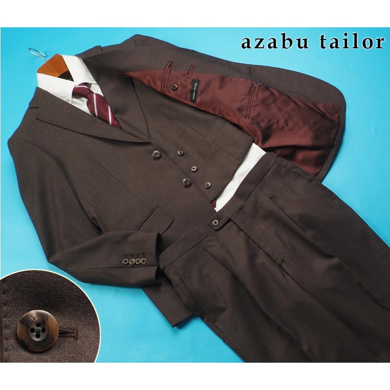 【最終価格】azabu tailor✖︎Loro Piana 3ピース XL相当 麻布テーラー 新品 azabu tailor 日本製 秋冬『ロロピアーナ T WAY 伊