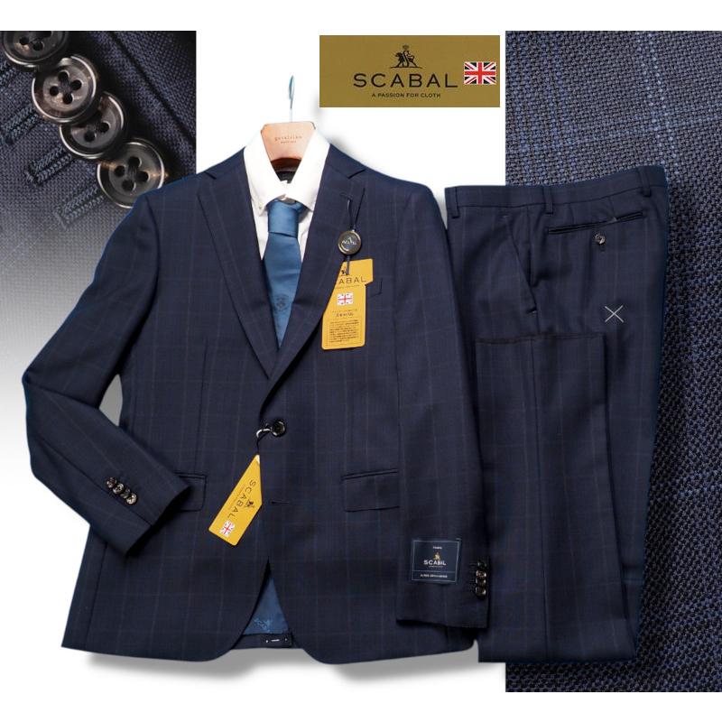 新品20.6万円 大手百貨店扱い 秋冬 日本製『Scabal スキャバル 英国