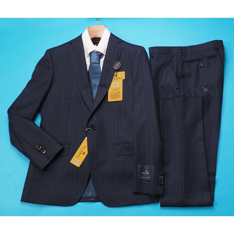 新品20.6万円 大手百貨店扱い 秋冬 日本製『Scabal スキャバル 英国
