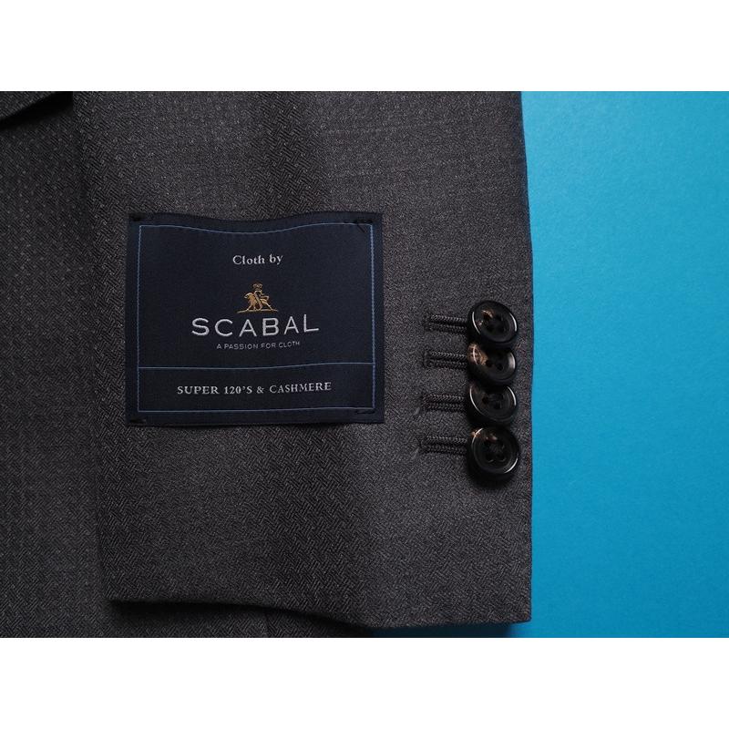 新品20.6万円 大手百貨店扱い 秋冬 日本製『Scabal スキャバル 英国製