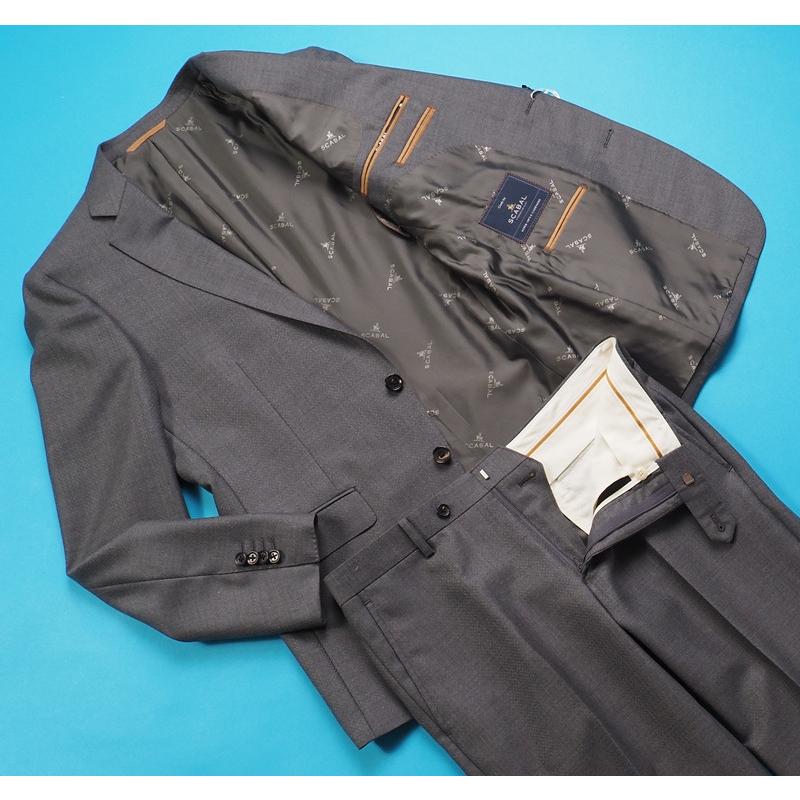 新品20.6万円 大手百貨店扱い 秋冬 日本製『Scabal スキャバル 英国製