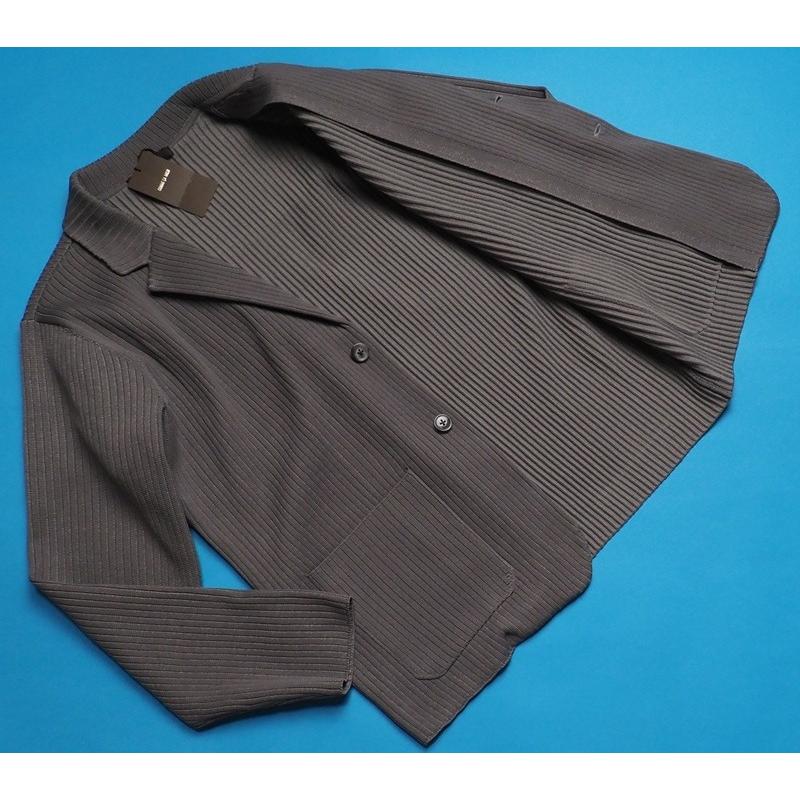 COMME CA MEN（コムサメン） 新品定価4.2万円 リブニット ジャケットM 