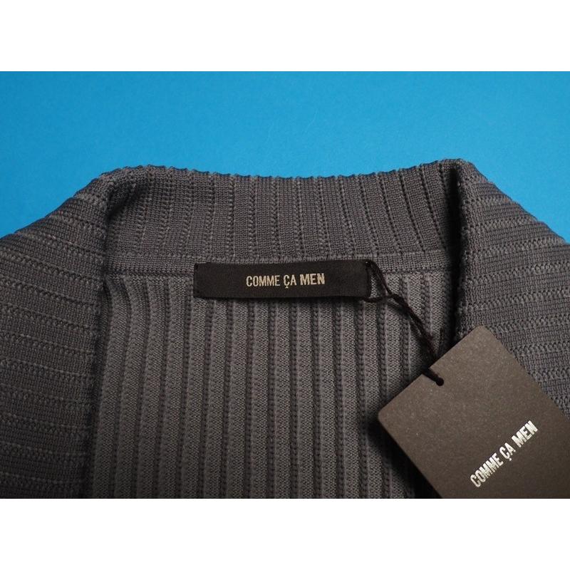 COMME CA MEN（コムサメン） 新品定価4.2万円 リブニット ジャケットM 