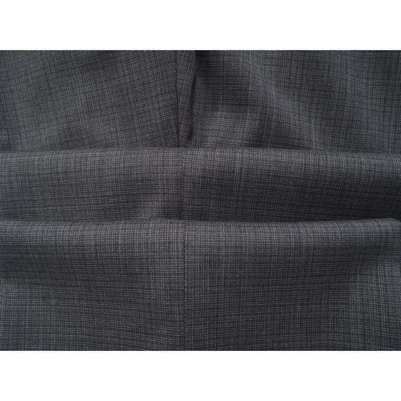 新品10.8万円 大手百貨店扱い 春夏『CERRUTI チェルッティ 伊製生地』Super130Sウール  織柄チェック スーツBB6灰(H) 1570091の画像
