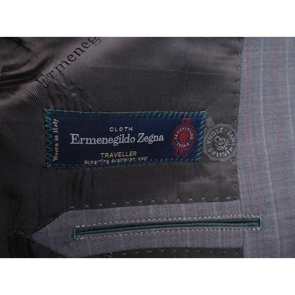 ✨️XL.XXL相当✨️ゼニア　グレー　ストライプ　　セットアップ　イタリア製 ✨️XL.XXL相当✨️ゼニア グレー ストライプ セットアップ