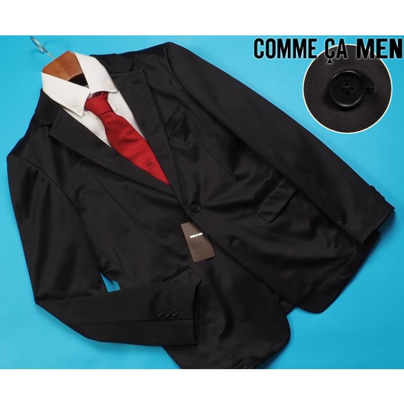COMME CA MEN（コムサメン） 新品定価4.7万円 ジャケットM黒(05 