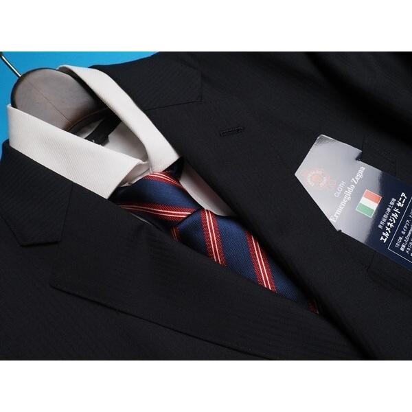 ✨️極美品✨️エルメネジルドゼニア ストライプ オーダーメイド tropical ZEGNA 新品17.3万円 大手百貨店扱い 春夏『Ermenegildo Zegna
