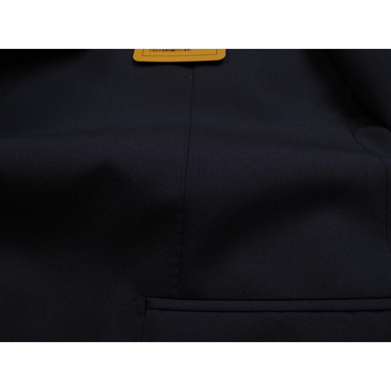 新品20.6万円 大手百貨店扱い 春夏 日本製『Scabal スキャバル 英国製生地』Super120Sウール 無地 スーツA5濃紺(B)1703671の画像