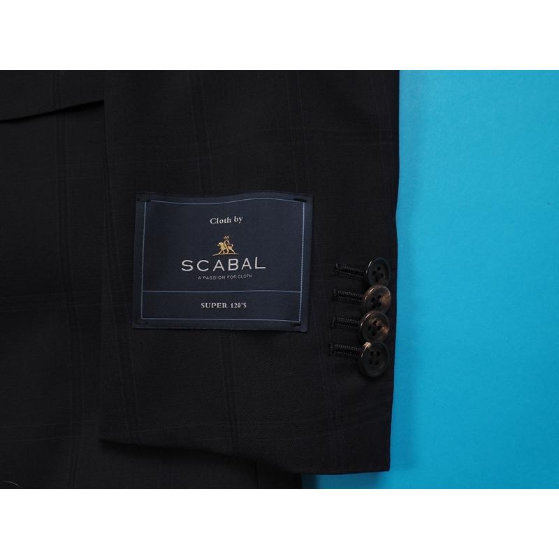 メンズ 未使用級 SCABAL 銀座山形屋 オーダースーツ セットアップ 日本