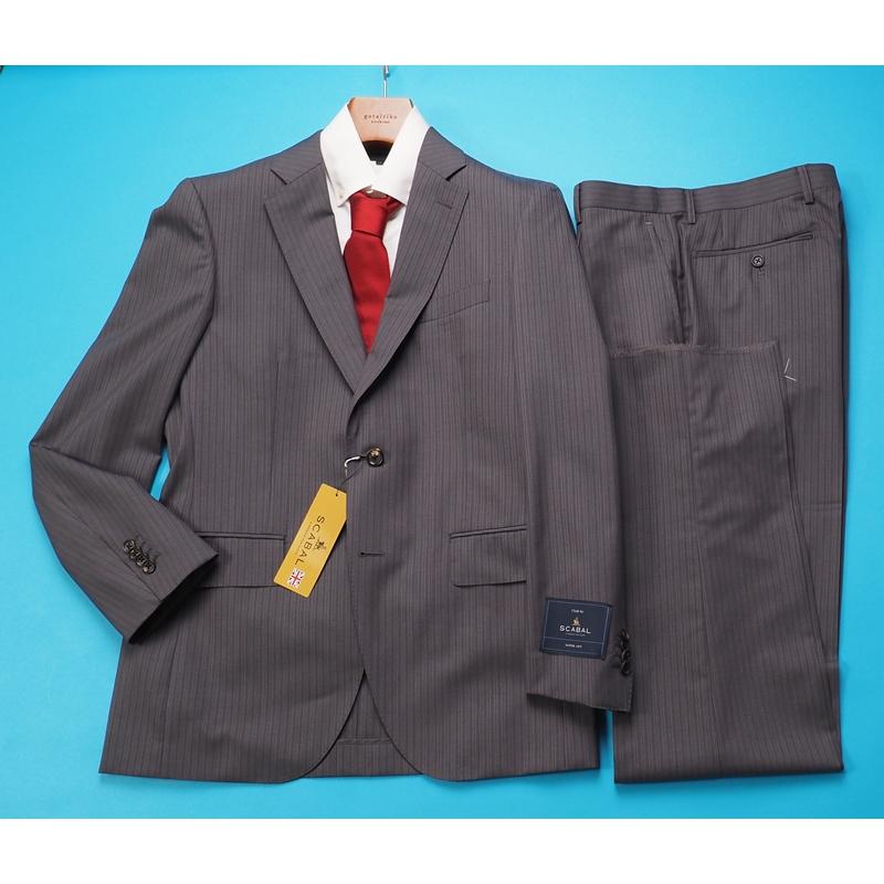 新品20.6万円 大手百貨店扱い 春夏 日本製『Scabal スキャバル 英国製 