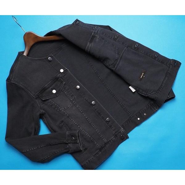 COMME CA MEN（コムサメン） 新品 定価4.2万円 岡山デニム ノーカラー 