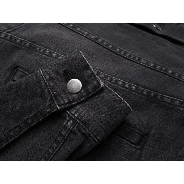 COMME CA MEN（コムサメン） 新品 定価4.2万円 岡山デニム ノーカラー 