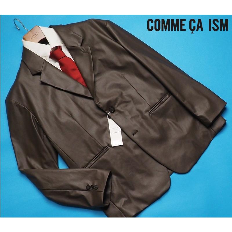 [新品]定価19,800円 COMME CA ISM エコレザージャケット L 新品]19800円 COMME CA ISM エコレザー ジャケット 黒 L - メルカリ